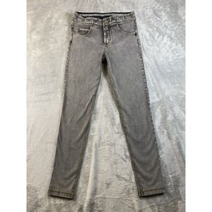 Freddy N.O.W WR.UP Women'sJeans Shaping Stretch Skinny Italian Gray Size 6